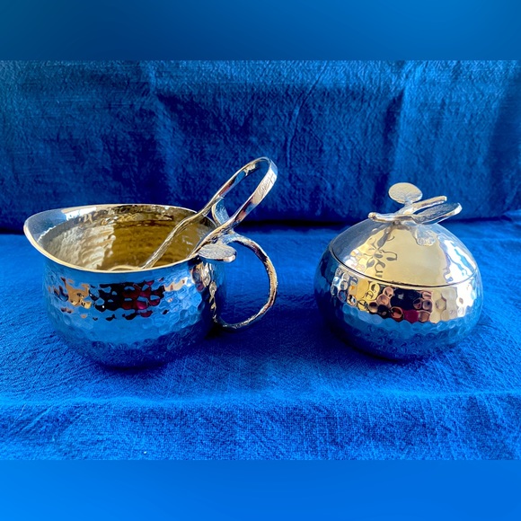 Michael Aram Dining Michael Aram Botanical Leaf Sugar And Creamer
